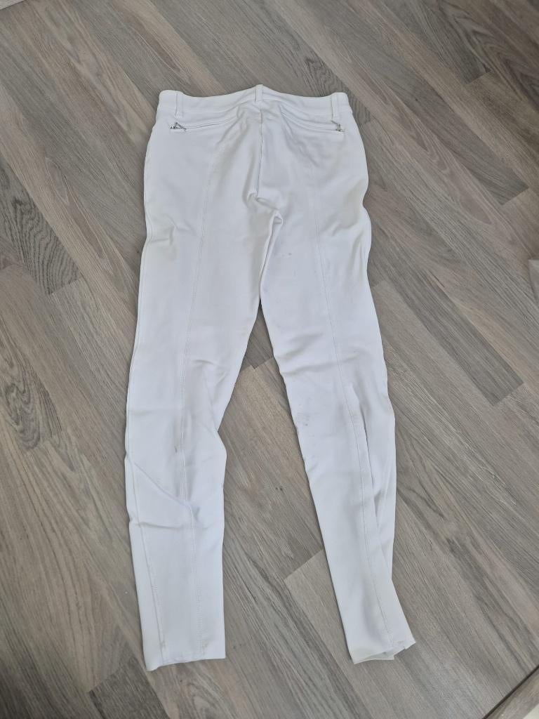 Ego7 witte rijbroek met kniegrip, Dressuur, Zo goed als nieuw, Dames, Onderkleding