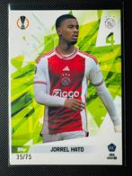 Topps 2023-24 Jorrel Hato RC #486 Total TTF UEFA 35/75, Ophalen of Verzenden, Zo goed als nieuw, Plaatje