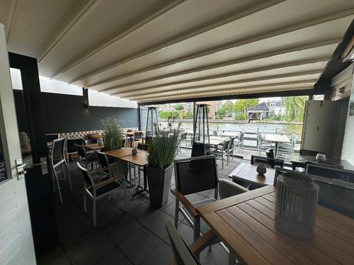 Terras, Tuin en Terras, Tuintafels, Zo goed als nieuw, Rechthoekig, Hout, Ophalen