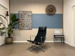 Vitra | Eames | EA 124 | Donkergroen leder | Alumiunium | 1x, Vitra, Gebruikt, -, -