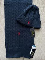 Ralph Lauren muts en sjaal nieuw D blauw, Ophalen of Verzenden, Zo goed als nieuw, Overige maten, Muts
