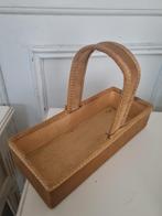 Vintage barok boudoir fluwelen mandje, Antiek en Kunst, Ophalen of Verzenden