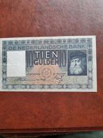 10 gulden    1938  grijsaard, Ophalen of Verzenden, 10 gulden