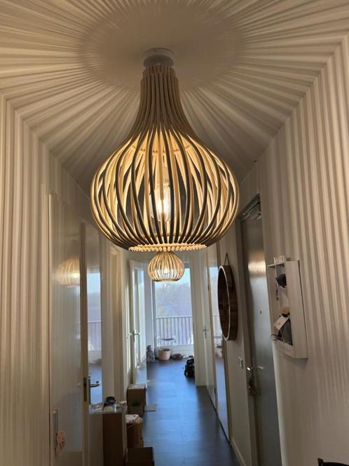 Vincent Sheppard Bulb Hanglamp (2 st)., Huis en Inrichting, Lampen | Hanglampen, Zo goed als nieuw, Minder dan 50 cm, Hout, Ophalen