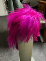Pruiken paars of grijs, Ophalen, Carnaval, Maat 42/44 (L), Accessoires