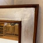 Spiegel - mahonie lijst - 60 x 60 cm - Nieuw bij TTM Wonen, Huis en Inrichting, Woonaccessoires | Spiegels, Vierkant, Nieuw, Info@ttmwonen.nl