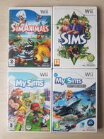 4x Nintendo Wii Spel De Sims | De Sims 3 | Animals | Heroes, Ophalen of Verzenden