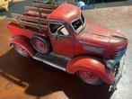 Vintage Rode Truck Model - Decoratie, Overige merken, Gebruikt, Groter dan 1:32, Ophalen of Verzenden