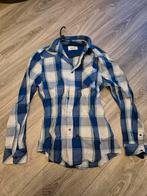 Jean Pascale overhemd maat M, Blauw, Zo goed als nieuw, Jean Pascale, Halswijdte 39/40 (M)