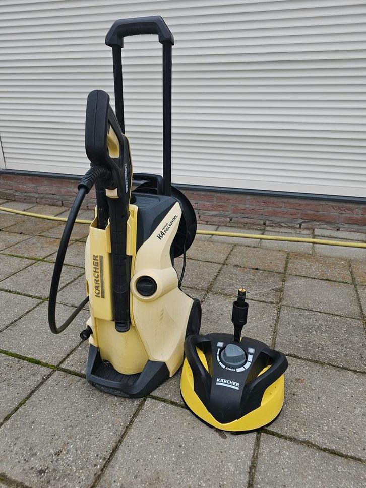 Kärcher Premium K4 Full Control Hogedrukreiniger, Tuin en Terras, Hogedrukreinigers, Gebruikt, Elektrisch, Met regelbare waterdruk