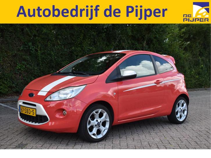 Ford Ka 1.2 Grand Prix start/stop, ORIGINEEL NEDERLANDSE AUT, Auto's, Ford, Bedrijf, Te koop, Ka, ABS, Airbags, Airconditioning