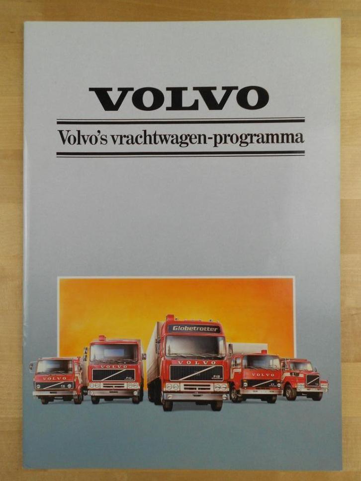 Volvo F12 N12 F10 N10 N7 F7 F6 F4 F616 Brochure 1983, Boeken, Auto's | Folders en Tijdschriften, Zo goed als nieuw, Volvo, Ophalen