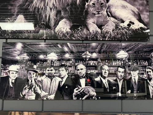 Maffia Plexiglas schilderij, Antiek en Kunst, Kunst | Schilderijen | Modern, Ophalen of Verzenden