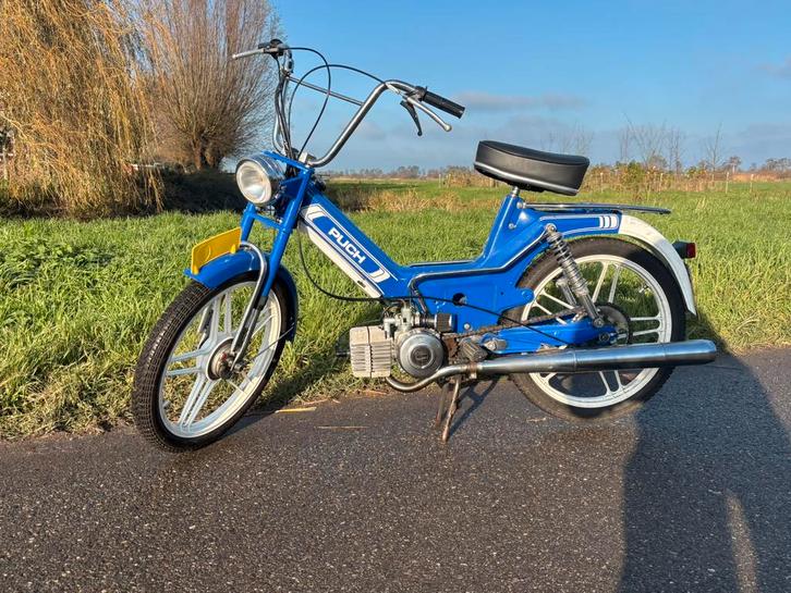 Puch maxi s geel kenteken, Fietsen en Brommers, Brommers | Puch, Gebruikt, Maxi, Maximaal 45 km/u, Ophalen