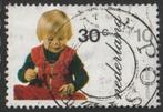 Nederland 1972 1021 Kind, Johan-Friso, Gest, Postzegels en Munten, Postzegels | Nederland, Na 1940, Ophalen of Verzenden, Gestempeld