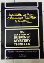Nederlandse Filmposter Mijn Nachten met.... (1975), Ophalen of Verzenden, Gebruikt, Rechthoekig Staand, Film en Tv