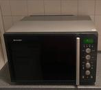 Sharp Combimagnetron zo goed als nieuw, Witgoed en Apparatuur, Magnetrons, Ophalen, Combimagnetron, Gebruikt, Grill