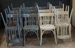 24 x Vintage houten cafestoelen Thonet Bentwood stoelen, Vijf, Zes of meer stoelen, Ophalen of Verzenden, Bruin, Zo goed als nieuw