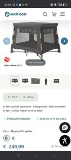 Maxi cosi camping bed, Ophalen of Verzenden, Zo goed als nieuw, Reisbedje