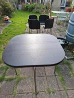 Ikea vintage fusion (Sandra Kragnert)eetkamer set, Ophalen, Zo goed als nieuw, 4 tot 6 stoelen