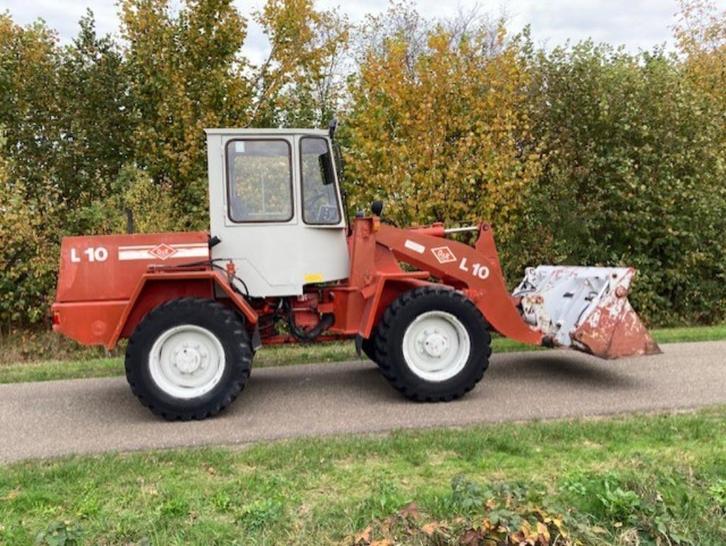 O&K L10 shovel 6000 kg – 5-cilinder Mercedes motor 2900 uur, Zakelijke goederen, Machines en Bouw | Kranen en Graafmachines, Wiellader of Shovel