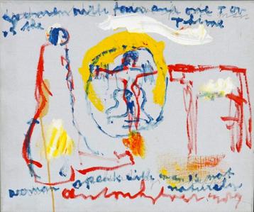 ===Anton Heyboer 1924-2005===doek 50 x 60 cm===  beschikbaar voor biedingen
