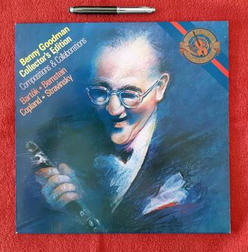 Benny Goodman. Bartók/Bernstein/Copland/Stravinsky. Vinyl LP beschikbaar voor biedingen