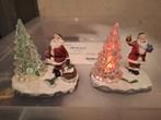Kerstman figuurtjes met led verlichting., Diversen, Kerst, Ophalen of Verzenden, Zo goed als nieuw