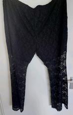 NIEUW ZWART KANTEN BROEK FSTVL 3XL / 54/ 56-KERST, Verzenden, Zwart, Nieuw, Miss Etam