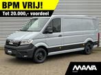 MAN TGE 35 2.0 L3H2 3.180 180PK Automaat 4x4 LED Camera Sens, Automaat, Stof, Zwart, 4 cilinders