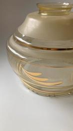 Vintage lampenkap glas, Ophalen of Verzenden, Rond, Minder dan 25 cm