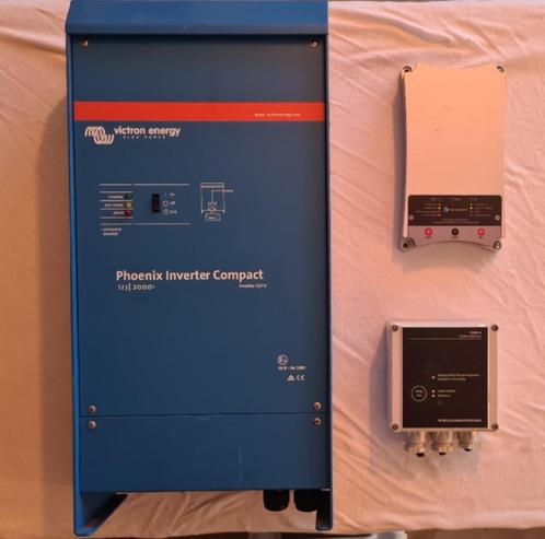 Victron Bestelwagen set: Omvormer 12V/2000,TS800, TE IMD, Auto-onderdelen, Elektronica en Kabels, Gebruikt, Ophalen of Verzenden
