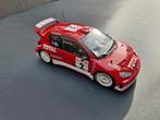 Peugeot 206 wrc, Ophalen of Verzenden, Zo goed als nieuw, Bburago