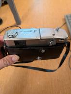 Konica EE matic deluxe F fotocamera in prima staat, Ophalen of Verzenden, Zo goed als nieuw, Panasonic, 20x of meer
