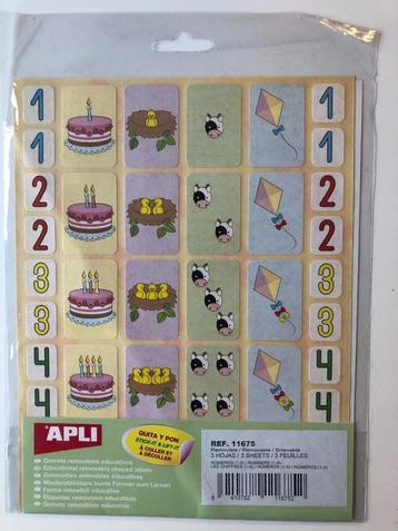 Stickervellen met diverse thema's beschikbaar voor biedingen