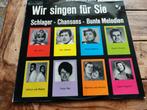 Wir Singen Für Sie ( Elite record serie solp 362 ), Ophalen of Verzenden, Zo goed als nieuw, 12 inch, Levenslied of Smartlap