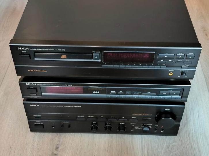 Denon PMA-1315R + DCD-1015 + TU-580RD HiFi-set, Audio, Tv en Foto, Stereo-sets, Gebruikt, Cd-speler, Tuner of Radio, Denon, Losse componenten