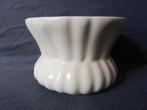 Witte vaas cachepot bloempot Porceleyne Fles Delft d 13,3 cm, Antiek en Kunst, Ophalen of Verzenden