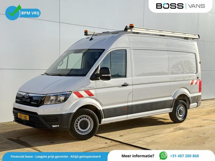 MAN TGE 3.140 2.0 TDI L3H3 Airco Cruise Control Trekhaak Car, Auto's, Bestelauto's, Bedrijf, Te koop, ABS, Airconditioning, Alarm