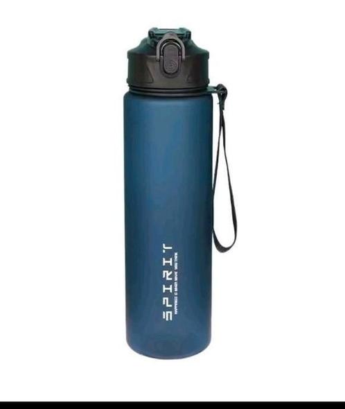 Blauwe Waterfles met Draaglus - Nieuw geen verzendkosten, Sport en Fitness, Bidons, Nieuw, Ophalen of Verzenden
