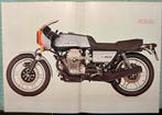 Poster 1978 Moto Guzzi Le Mans, Ophalen of Verzenden, Zo goed als nieuw, Motoren