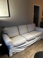 IKEA Ektorp 3-zitsbank met hocker en extra set hoezen, Huis en Inrichting, Banken | Bankstellen, Ophalen, Gebruikt, Driepersoons