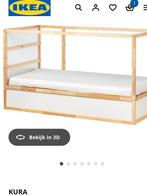 Hoogslaper, eenpersoonsbed, Kinderen en Baby's, Kinderkamer | Stapelbedden en Hoogslapers, Ophalen, Zo goed als nieuw, Hoogslaper