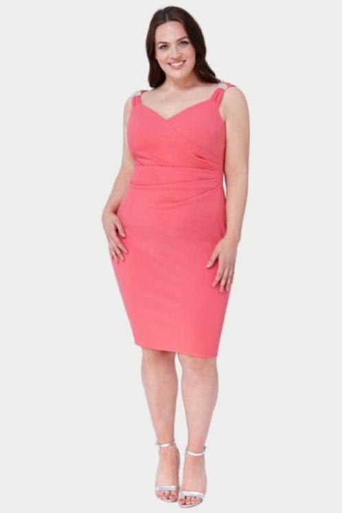 sale schoolgala jurk kort grote maat 48, 50, 52, Kleding | Dames, Gelegenheidskleding, Nieuw, Galajurk, Maat 46/48 (XL) of groter