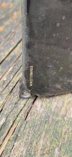 Oude originele emaille reclame thermometer NV Verzekeringen., Ophalen, Reclamebord, Gebruikt, .