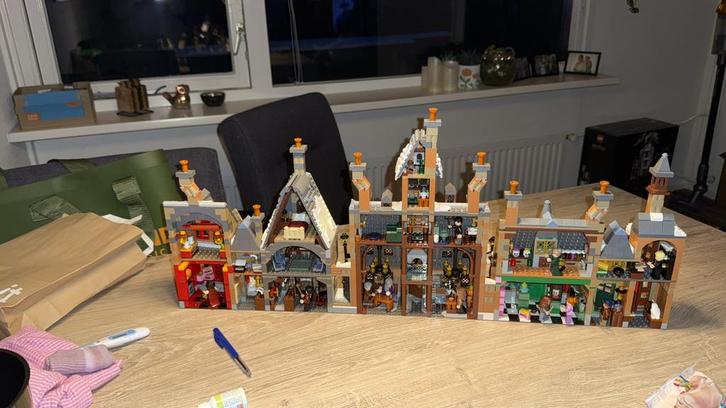 Lego Harry Potter Zweinsveld, Kinderen en Baby's, Speelgoed | Duplo en Lego, Zo goed als nieuw, Lego, Complete set, Ophalen