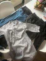 Lange zwangerschapsblouse en 3 zwangerschapsbroeken, Kleding | Dames, Positiekleding, Maat 38/40 (M), Zwart, Ophalen of Verzenden