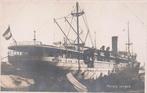 Stoomschip FOTOKAART Prinses Juliana (oudje!), Ophalen of Verzenden, Zo goed als nieuw, Kaart, Foto of Prent