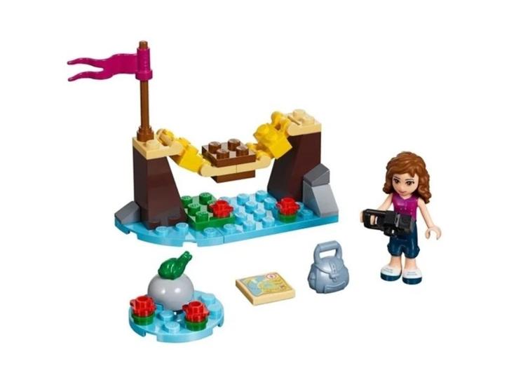 Lego Friends 30398 kampbrug avonturen, Kinderen en Baby's, Speelgoed | Duplo en Lego, Zo goed als nieuw, Lego, Complete set, Ophalen of Verzenden