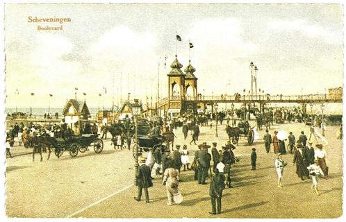 965074	Scheveningen	Mooie kaart Onbeschreven, Verzamelen, Ansichtkaarten | Nederland, Ongelopen, Zuid-Holland, Ophalen of Verzenden